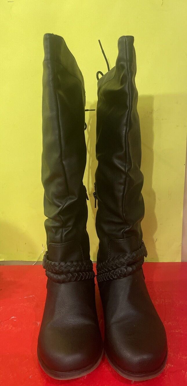 Mallory Riding Boots Black Size  8M Knee High